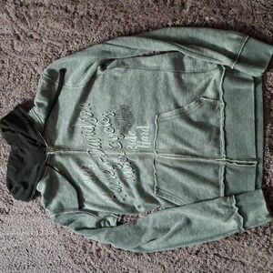 Harley Davidson zip up jacket